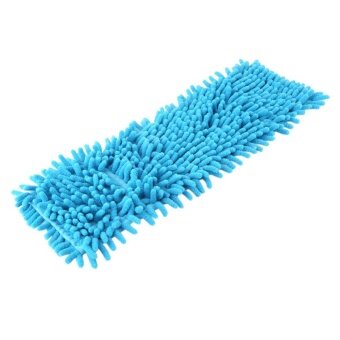 Chenille Flat Mops Head Replacement Dust Cleaning Floor Mop Pads(Blue) Chenille Flat Mops Head Replacement Dust Cleaning Floor Mop Pads(Blue)