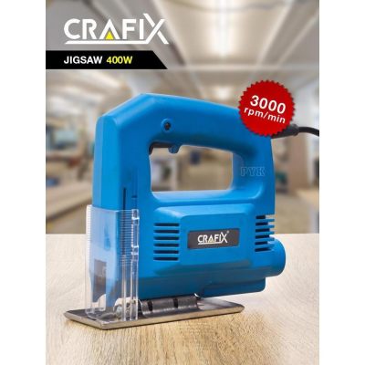ดูภาพ CRAFIX เลื่อยฉลุไฟฟ้า เลื่อยจิ๊กซอ 400W เพิ่มเติม CRAFIX เลื่อยฉลุไฟฟ้า เลื่อยจิ๊กซอ 400W