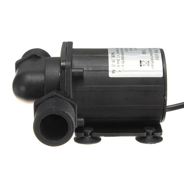 DC 12V 1000L/H Electric / Solar Brushless Motor Water Pump Aquarium Fountain New