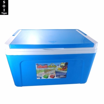 จัดโปรโมชั่น denki extra cooler กระติกน้ำแข็ง ทรงเหลี่ยม 20 ลิตร ขายด่วน denki extra cooler กระติกน้ำแข็ง ทรงเหลี่ยม 20 ลิตร