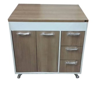เปรียบเทียบราคา ENZIO Counterตู้ครัวเมลามีน (ทนน้ำและความร้อนดีเยี่ยม) ขนาด80x60x84 รุ่น Delight D-80 (White/Cappuccino) สนใจซื้อ ENZIO Counterตู้ครัวเมลามีน (ทนน้ำและความร้อนดีเยี่ยม) ขนาด80x60x84 รุ่น Delight D-80 (White/Cappuccino)