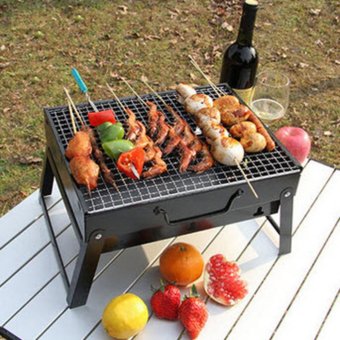 ETC เตาปิ้งย่างพกพา เตาย่างบาร์บิคิว เตาย่างใช้ถ่าน เตาถ่านชารโคล Portable Grill Charcoal