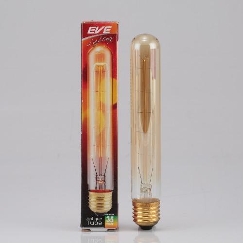 EVE หลอดไส้ antique ทรงกระบอก 35 วัตต์ E27 แพ็ค 4 หลอด