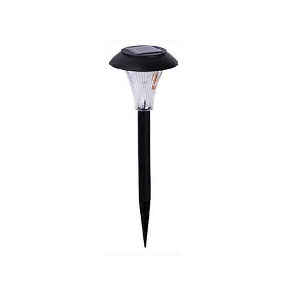 FORTH-TECH โคมไฟ สนาม พลังงานแสงอาทิตย์ รุ่น 317 - สีดำ 3 unit