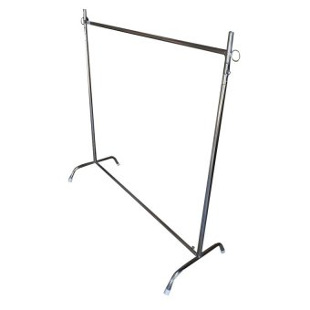 FR Furniture ราวตากผ้าเหล็ก รุ่น ราวชุบ 100 cm. ( สีเงิน )