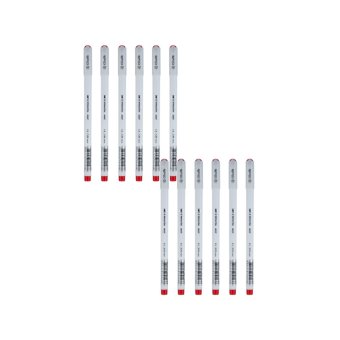 เปรียบเทียบราคา Giraffe ปากกาหมึกเจลหัวเข็ม Giraffe GG-500 (0.38mm) Red - 12ด้าม เสนอราคา Giraffe ปากกาหมึกเจลหัวเข็ม Giraffe GG-500 (0.38mm) Red - 12ด้าม