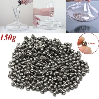 HappyLife 150G(Approx.300Pcs) Stainless Steel Wine CleanerGlassbottlecleaning Ball Bead HappyLife 150G(Approx.300Pcs) Stainless Steel Wine CleanerGlassbottlecleaning Ball Bead