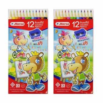 จัดโปรโมชั่น Horse ตราม้า ดินสอสีไม้ยาวH-2080/12 12 สี - แพ็คคู่ รีวิวพันทิป Horse ตราม้า ดินสอสีไม้ยาวH-2080/12 12 สี - แพ็คคู่