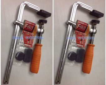 SMILE SHOPPING F-Clamp ปากกาจับงานไม้ ปากกาตัวเอฟ 8 นิ้ว - แพ๊คคู่ SMILE SHOPPING F-Clamp ปากกาจับงานไม้ ปากกาตัวเอฟ 8 นิ้ว - แพ๊คคู่