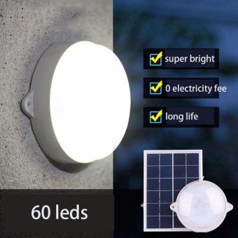 โคมไฟซาลาเปาโซล่าเซลล์ ติดเพดาน-ผนัง 60LED 6W Supper Bright (แสงขาว) โคมไฟซาลาเปาโซล่าเซลล์ ติดเพดาน-ผนัง 60LED 6W Supper Bright (แสงขาว)
