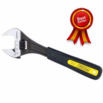 IREGA ประแจเลื่อน ปรับได้ ด้ามยาง ErgoTop 8 นิ้ว Xtra Capacity MADE IN SPAIN IREGA ประแจเลื่อน ปรับได้ ด้ามยาง ErgoTop 8 นิ้ว Xtra Capacity MADE IN SPAIN