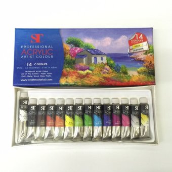START สีอะครีลิค Acrylic ST ART 14สี START สีอะครีลิค Acrylic ST ART 14สี