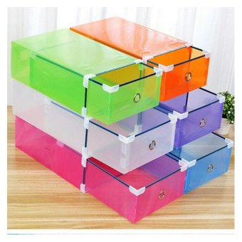 Asia กล่องจัดเก็บรองเท้า DIY 6กล่อง/Set Asia กล่องจัดเก็บรองเท้า DIY 6กล่อง/Set