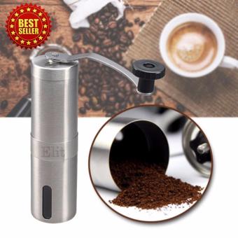 Elit เครื่องบดกาแฟแบบพกพา เครื่องบดกาแฟมือหมุนสแตนเลส Stainless Steel Burr Coffee Grinder Manual Elit เครื่องบดกาแฟแบบพกพา เครื่องบดกาแฟมือหมุนสแตนเลส Stainless Steel Burr Coffee Grinder Manual