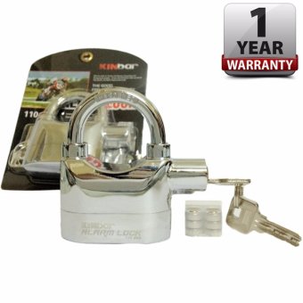 Kinbar Alarm Lock กุญแจกันขโมย กุญแจเตือนภัย สัญญาณกันขโมย สั้น Silver Kinbar Alarm Lock กุญแจกันขโมย กุญแจเตือนภัย สัญญาณกันขโมย สั้น Silver