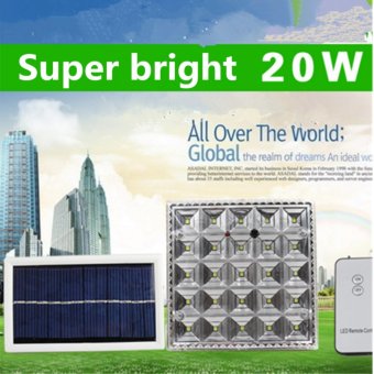 GOGO Solar โคมไฟโซล่าเซลล์ 25 LED (พร้อมขายึด) (เเสง : ขาว) GOGO Solar โคมไฟโซล่าเซลล์ 25 LED (พร้อมขายึด) (เเสง : ขาว)