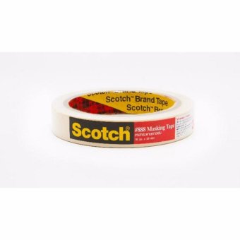 SCOTCH® MASKING TAPE 18MMX25YD เทปกระดาษกาวย่น 18 มม. X 25 หลา (แพ็ค 10 ชิ้น) SCOTCH® MASKING TAPE 18MMX25YD เทปกระดาษกาวย่น 18 มม. X 25 หลา (แพ็ค 10 ชิ้น)