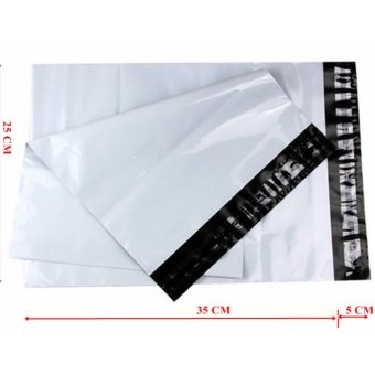 ซองไปรษณีย์พลาสติกสีขาว ขนาด 25x35 cm (50 ใบ) ซองไปรษณีย์พลาสติกสีขาว ขนาด 25x35 cm (50 ใบ)
