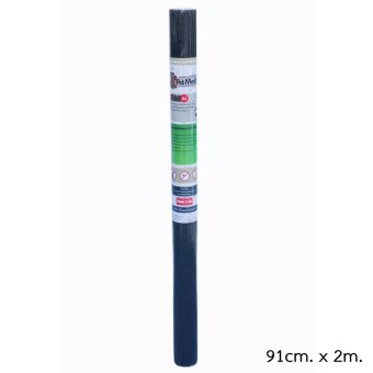 Pet Mesh Mini-Roll (91cm x 2m.) มุ้งลวดทนสัตว์เลี้ยง มุ้งลวดสำหรับบานประตู หน้าต่าง **สีดำ** Pet Mesh Mini-Roll (91cm x 2m.) มุ้งลวดทนสัตว์เลี้ยง มุ้งลวดสำหรับบานประตู หน้าต่าง **สีดำ**