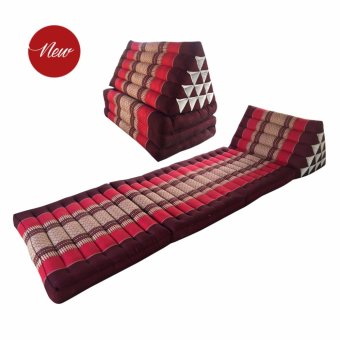 Asiaที่นอนนุ่น หมอนอิงพร้อมเบาะนอน 15 ช่อง 3 พับ ขนาด 190x55x36 cm.(สีแดง) Asiaที่นอนนุ่น หมอนอิงพร้อมเบาะนอน 15 ช่อง 3 พับ ขนาด 190x55x36 cm.(สีแดง)
