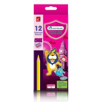 Master Art มาสเตอร์อาร์ต ดินสอสีแท่งยาว 12 สี แถมฟรี กบเหลา Master Art มาสเตอร์อาร์ต ดินสอสีแท่งยาว 12 สี แถมฟรี กบเหลา