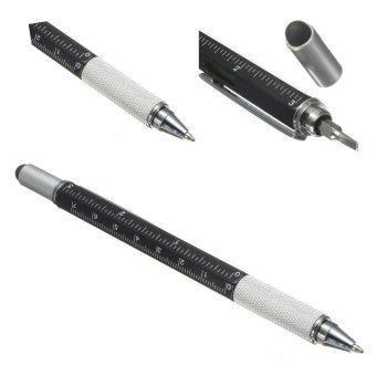 ปากกาช่างอเนกประสงค์ 6 in 1 Professional Stylus Pen (Black/สีดำ) ปากกาช่างอเนกประสงค์ 6 in 1 Professional Stylus Pen (Black/สีดำ)