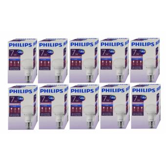Philips หลอดไฟ LED Bulb 7W Essential Cool Daylight แสงขาวเดย์ไลท์ ขั้วเกลียว E27 ( 10 หลอด ) Philips หลอดไฟ LED Bulb 7W Essential Cool Daylight แสงขาวเดย์ไลท์ ขั้วเกลียว E27 ( 10 หลอด )