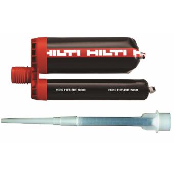 HILTI HIT-RE 500 น้ำยาเสียบเหล็ก เคมีเสียบเหล็ก HILTI HIT-RE 500 น้ำยาเสียบเหล็ก เคมีเสียบเหล็ก