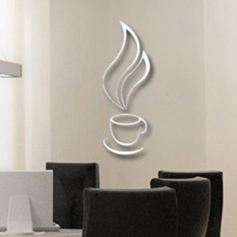 แมคเงิน 3D Wallsticker ถ้วยกาแฟเย็นระฆังนิยมทำงานฝีมือด้วยสติ๊กเกอร์ติดผนังวอลล์เปเปอร์สำหรับการตกแต่งบ้านห้องครัว แมคเงิน 3D Wallsticker ถ้วยกาแฟเย็นระฆังนิยมทำงานฝีมือด้วยสติ๊กเกอร์ติดผนังวอลล์เปเปอร์สำหรับการตกแต่งบ้านห้องครัว