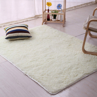 Sanwood Flokati นั่งเล่นหนากันลื่นพรม 120ซม x 160ซม-ขาว Sanwood Flokati นั่งเล่นหนากันลื่นพรม 120ซม x 160ซม-ขาว