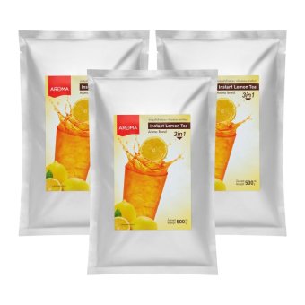 ชาปรุงสำเร็จกลิ่นเลม่อน Aroma (ชามะนาว 3in1 แพ็ค 3 ซอง) ชาปรุงสำเร็จกลิ่นเลม่อน Aroma (ชามะนาว 3in1 แพ็ค 3 ซอง)