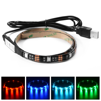 ไฟเส้น Multi-color RGB 50cm 5050 SMD LED กันน้ำ พร้อม USB Cable ไฟเส้น Multi-color RGB 50cm 5050 SMD LED กันน้ำ พร้อม USB Cable