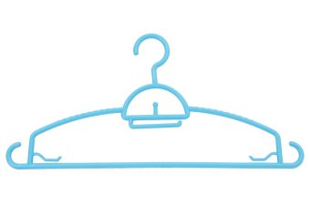 DMT ไม้แขวนเสื้ออย่างหนา 3แพ็ค x 5อัน (สีฟ้า) DMT ไม้แขวนเสื้ออย่างหนา 3แพ็ค x 5อัน (สีฟ้า)
