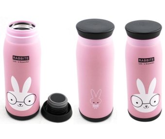 TGhome ขวดน้ำ กระติกน้ำ เก็บร้อนเย็น กระต่าย 500 ml (สีชมพู) TGhome ขวดน้ำ กระติกน้ำ เก็บร้อนเย็น กระต่าย 500 ml (สีชมพู)