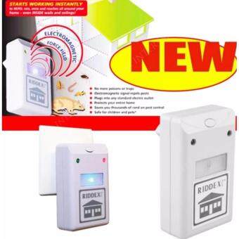 เครื่องไล่หนู แมลงสาป ยุง มดและแมงมุม Electronic LED Light Pest Repelling Aid (White) เครื่องไล่หนู แมลงสาป ยุง มดและแมงมุม Electronic LED Light Pest Repelling Aid (White)
