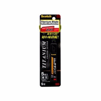 Scotch® ใบมีดคัตเตอร์เคลือบไทเทเนียม ขนาดSTITANIUM BLADE SIZE S (ชุด 2 ชิ้น) Scotch® ใบมีดคัตเตอร์เคลือบไทเทเนียม ขนาดSTITANIUM BLADE SIZE S (ชุด 2 ชิ้น)