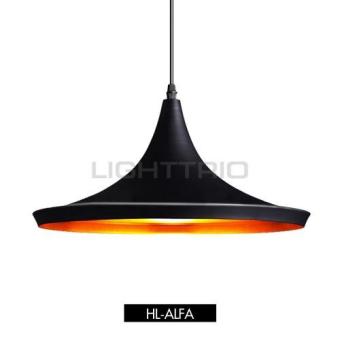 Lighttrio โคมไฟแขวนเพดาน สไตส์โมเดริ์น HL-ALFA/BK Lighttrio โคมไฟแขวนเพดาน สไตส์โมเดริ์น HL-ALFA/BK