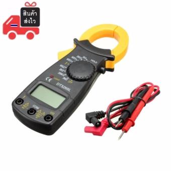 Digital Clamp Meter เครื่องวัดกระแสไฟฟ้าและแรงดัน มัลติมิเตอร์ (สีดำ) Digital Clamp Meter เครื่องวัดกระแสไฟฟ้าและแรงดัน มัลติมิเตอร์ (สีดำ)
