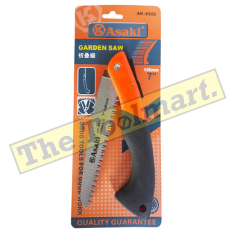 Asaki เลื่อยพับอเนกประสงค์ ASAKI รุ่น AK-8800 ขนาด 7 นิ้ว Asaki เลื่อยพับอเนกประสงค์ ASAKI รุ่น AK-8800 ขนาด 7 นิ้ว