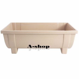 A-shop กระถางต้นไม้ กระถางดอกไม้ ลายตอไม้ สีน้ำตาลอ่อน จำนวน 1 ชิ้น PottedPlants01LB A-shop กระถางต้นไม้ กระถางดอกไม้ ลายตอไม้ สีน้ำตาลอ่อน จำนวน 1 ชิ้น PottedPlants01LB