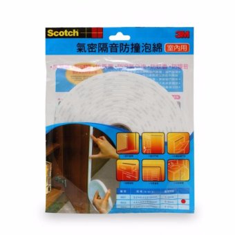 SCOTCH® INDOOR WEATHERING EVA FOAM 3-5MM (16EA/CTN) เทปปิดร่องประตูหน้าต่าง งานภายใน (แพ็ค 2 ชิ้น) SCOTCH® INDOOR WEATHERING EVA FOAM 3-5MM (16EA/CTN) เทปปิดร่องประตูหน้าต่าง งานภายใน (แพ็ค 2 ชิ้น)
