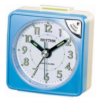 RHYTHM นาฬิกาปลุก รุ่น CRE211NR04 (Pearl Blue) RHYTHM นาฬิกาปลุก รุ่น CRE211NR04 (Pearl Blue)