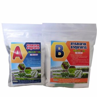 ปุ๋ยสารละลาย A+B สำหรับผักไฮโดรโปนิกส์ พืชระบบน้ำ ปุ๋ยสารละลาย A+B สำหรับผักไฮโดรโปนิกส์ พืชระบบน้ำ