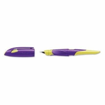 STABILO EASYbirdy Fountain Pen ปากกาหมึกซึม ถนัดมือขวา ขนาดหัวปากกา M (0.5 mm.) - Violet/ Yellow Blue STABILO EASYbirdy Fountain Pen ปากกาหมึกซึม ถนัดมือขวา ขนาดหัวปากกา M (0.5 mm.) - Violet/ Yellow Blue
