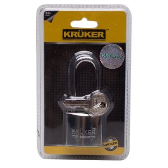 KRUKER กุญแจ 50mm. (คอยาว) KRUKER กุญแจ 50mm. (คอยาว)