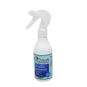 Petme สเปรย์อาบน้ำแบบแห้ง กลิ่นน้ำนมข้าว 250ml Petme สเปรย์อาบน้ำแบบแห้ง กลิ่นน้ำนมข้าว 250ml