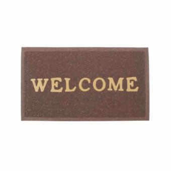 AN&P SHOP พรมเช็ดเท้าใยยางPVC WELCOME ตกแต่งบ้าน ขนาด 35x50 CM. คละสี AN&P SHOP พรมเช็ดเท้าใยยางPVC WELCOME ตกแต่งบ้าน ขนาด 35x50 CM. คละสี