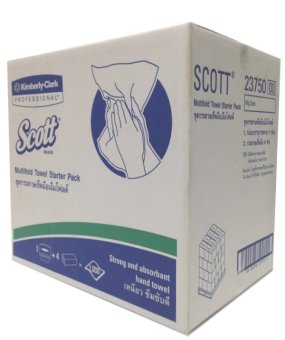 KIMBERLY-CLARK กระดาษเช็ดมือ รุ่น SCOTT® M-Fold แบบชุด Starter Pack KIMBERLY-CLARK กระดาษเช็ดมือ รุ่น SCOTT® M-Fold แบบชุด Starter Pack