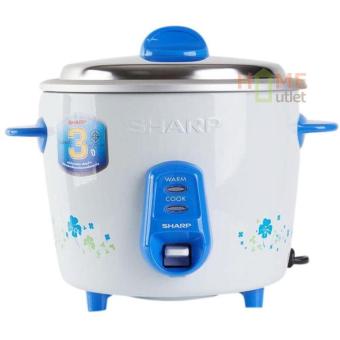 SHARP หม้อข้าว1ลิตร สีฟ้า รุ่น KSH-211.FL SHARP หม้อข้าว1ลิตร สีฟ้า รุ่น KSH-211.FL