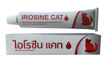 ไอโรซีน แคท อาหารเสริม เบต้ากลูแคน ธาตุเหล็ก สำหรับแมวป่วย เจล 30 กรัม ไอโรซีน แคท อาหารเสริม เบต้ากลูแคน ธาตุเหล็ก สำหรับแมวป่วย เจล 30 กรัม